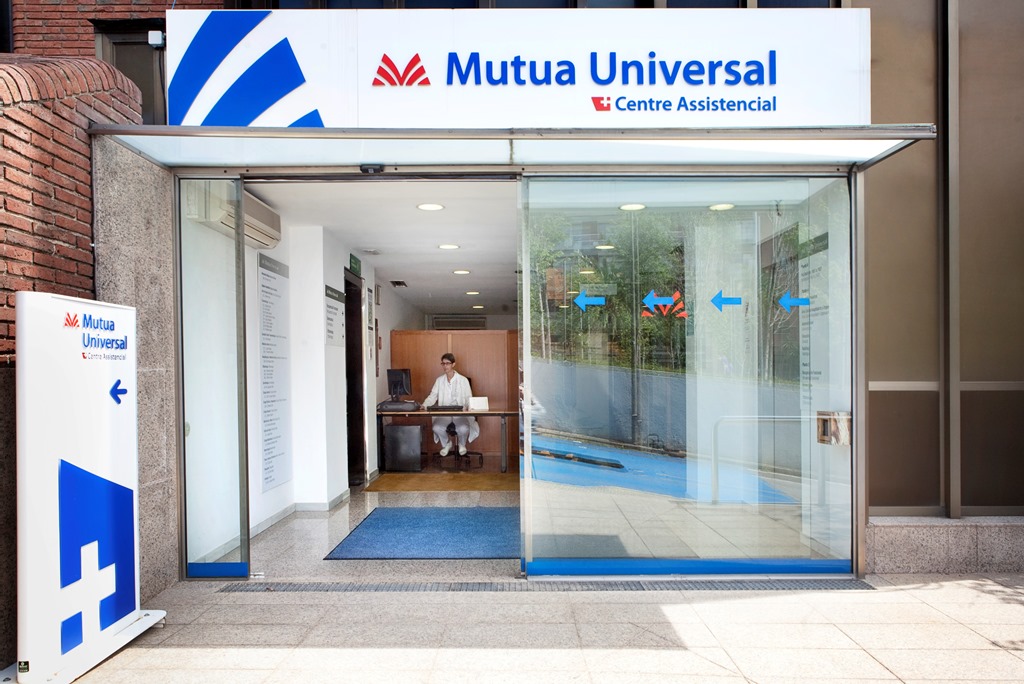 Acceso área de control hospitalario