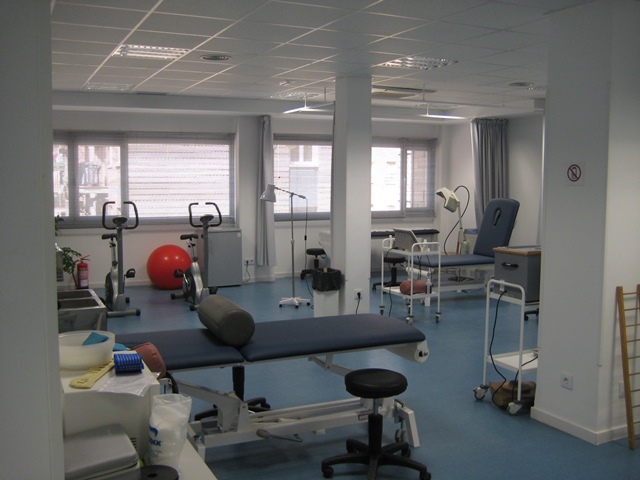Sala de fisioterapia